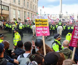 Ponad 100 tys. osób na marszu prawicy w Londynie