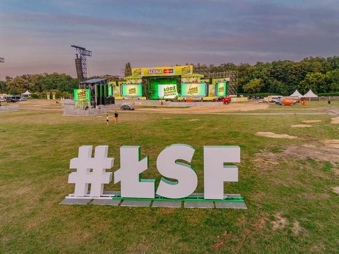 Miasteczko festiwalowe gotowe na Łódź Summer Festival 2025