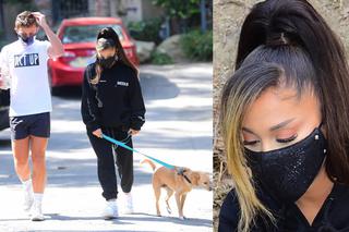 Ariana Grande W DRESIE na spacerze z psem, Toulouse. KTO jej towarzyszy? [ZDJĘCIA]
