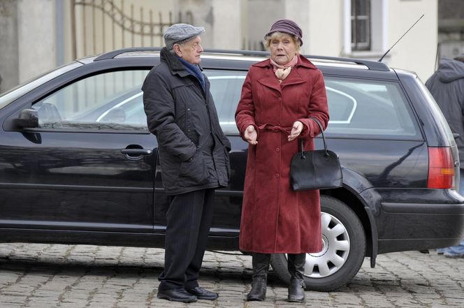 Teresa Lipowska I Witold Pyrkosz w "M jak miłość"