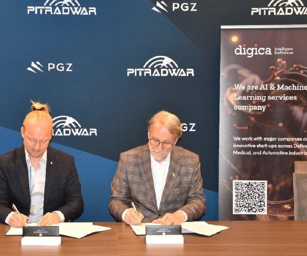 Podpisanie umowy PIT-RADWAR z Digica