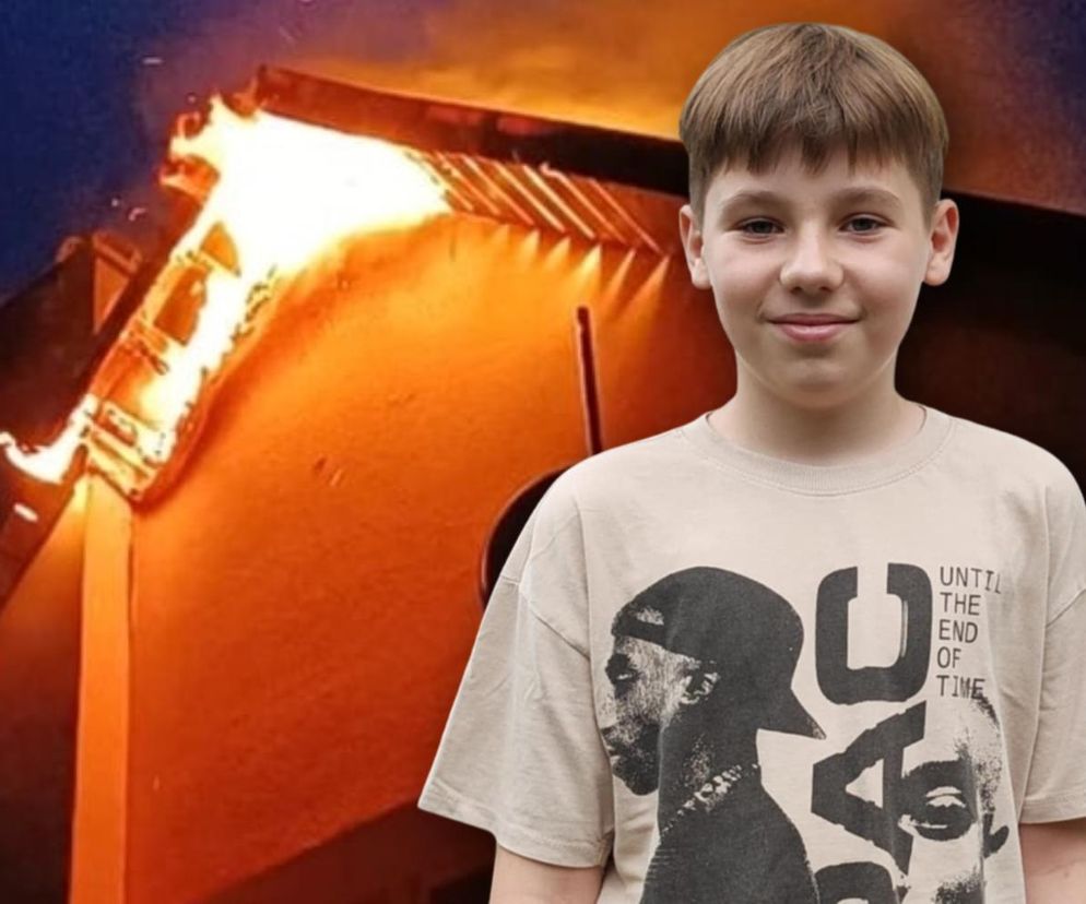 11-letni Olek uratował rodzinę z pożaru