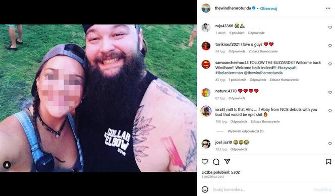 Windham Rotunda, znany jako Bray Wyatt, nie żyje