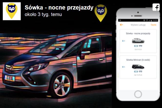 Sówka - polska konkurencja Ubera. Zalety i wady