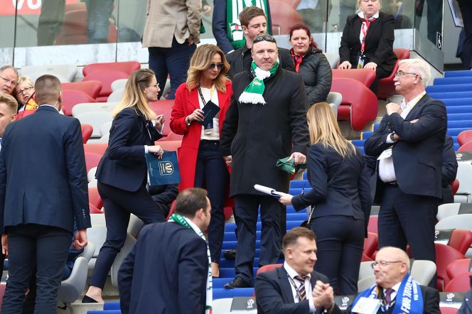 Politycy fani Lechii Gdańsk: Tusk, Wałęsa, Nawrocki, Kurski