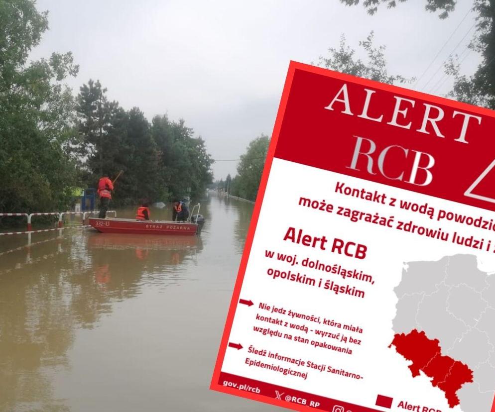 Alert RCB dla trzech województw! Kontakt z wodą niebezpieczny