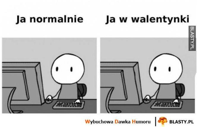Najlepsze memy na Walentynki. Internet komentuje Święto Zakochanych