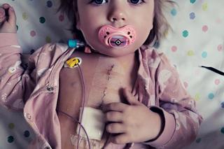 Zabiją ją jej własne serce. Rodzice 18-miesięcznej Amelki błagają o pomoc 