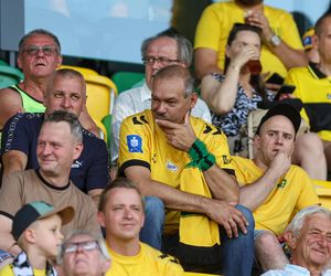 Kibice na meczu GKS Katowice - Arka Gdynia