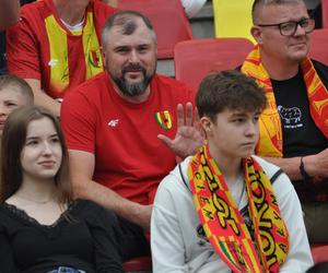 Korona Kielce - Ruch Chorzów. Zdjęcia kibiców na Suzuki Arenie