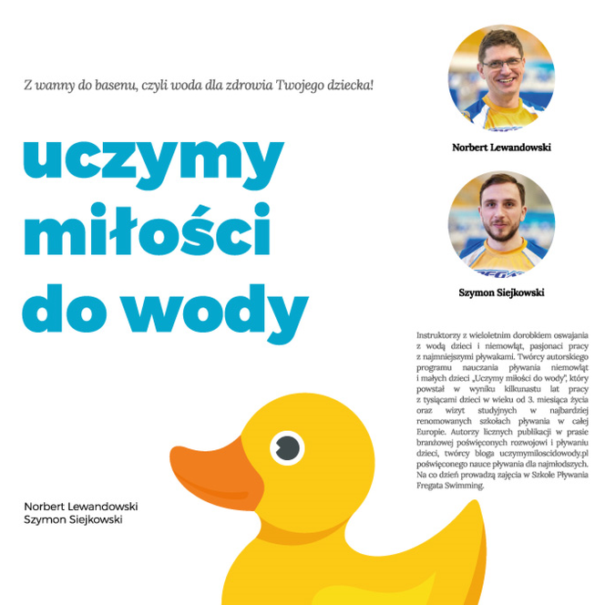 Jak nauczyć dziecko miłości do wody? Pomoże ci w tym ten poradnik