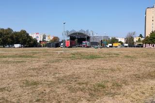 Festiwal Dla Ciebie coraz bliżej. Zobacz, jak wyglądają prace na kampusie