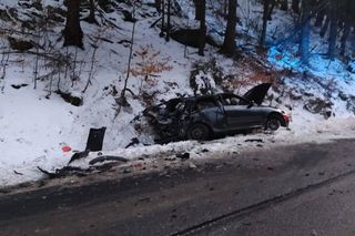 31-letni kierowca zmarł w szpitalu 