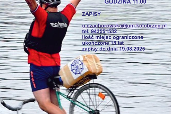 W Kołobrzegu odbędą się zawody w jeździe rowerem po desce na wodzie