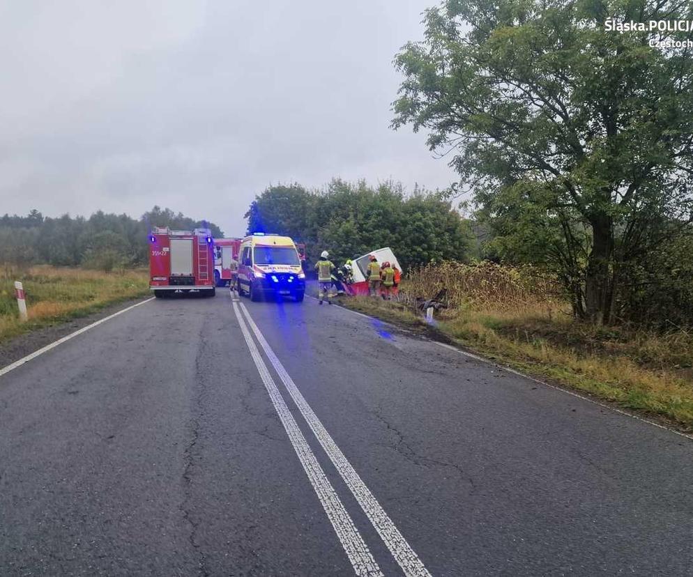 Śmiertelny wypadek w Turowie. Nie żyje 49-letni kierowca peugeota