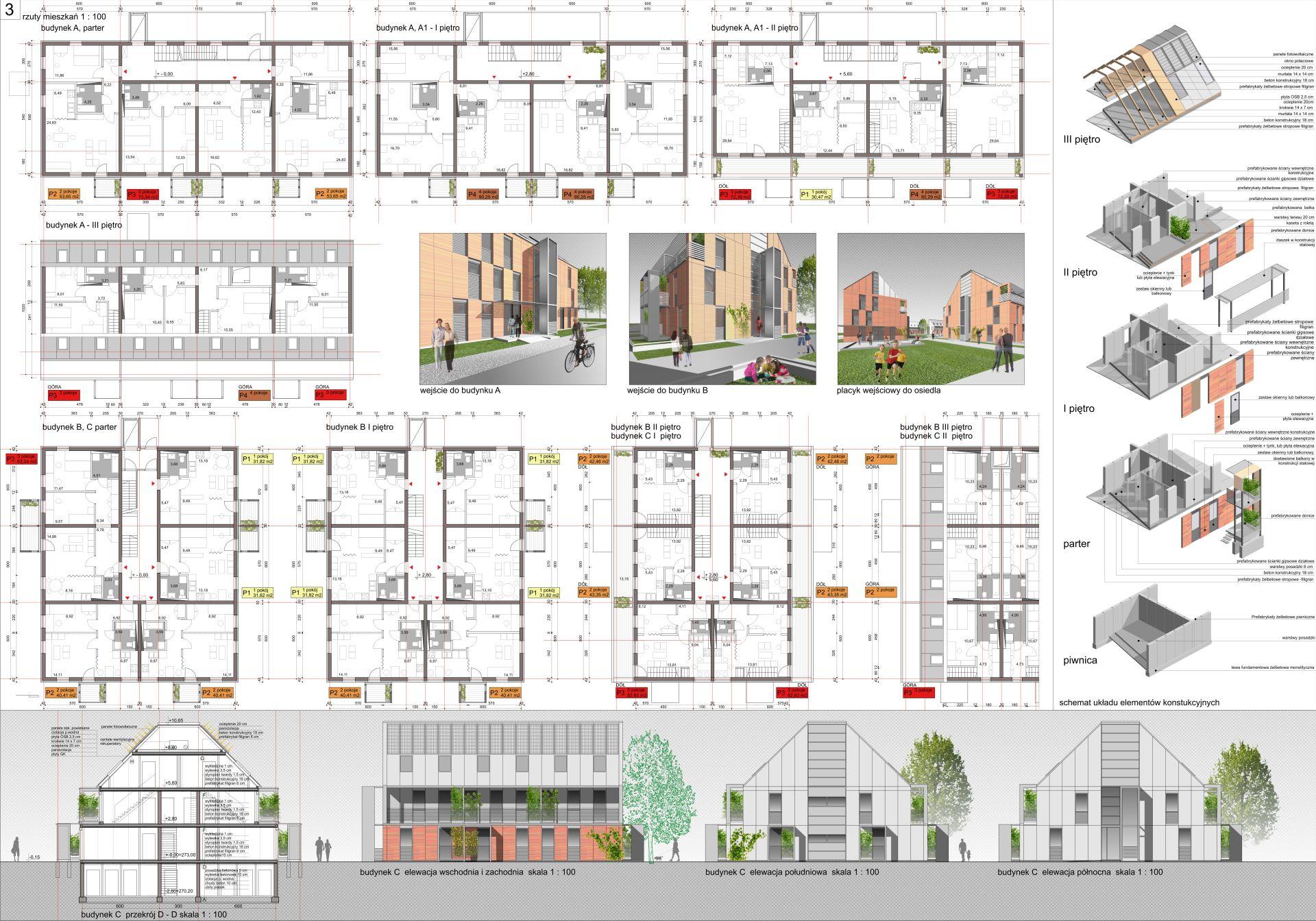 Konkurs na projekt osiedla TBS w Katowicach: wyniki