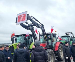 Protest rolników Zdany- Zbuczyn 