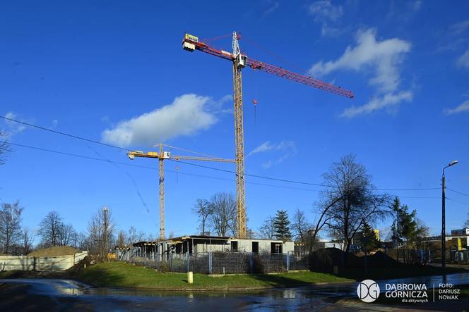 Trwa budowa osiedla w Dąbrowie Górniczej. Powstanie tu ponad 160 mieszkań 