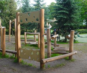 Plac zabaw w Parku Planty