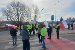 Protest rolników w Medyce