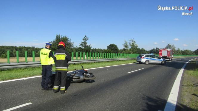 Tragiczny wypadek w Bieruniu. 20-latek zginął na motorze! Straszna śmierć!