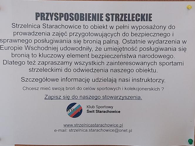 Starachowicka strzelnica przeżywa oblężenie! Ile kosztuje strzelanie z "kałacha"?