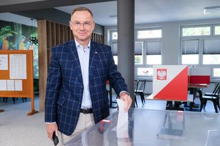 Wybory do Parlamentu Europejskiego 2024. Andrzej Duda już zagłosował