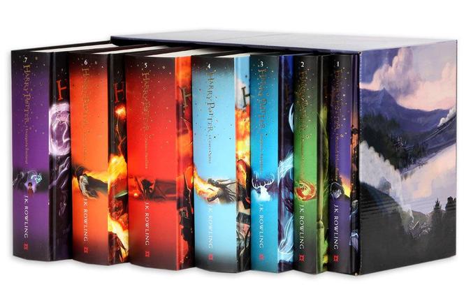 Specjalne wydanie książek Harry Potter 1-7