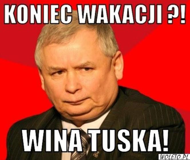 Memy na koniec wakacji