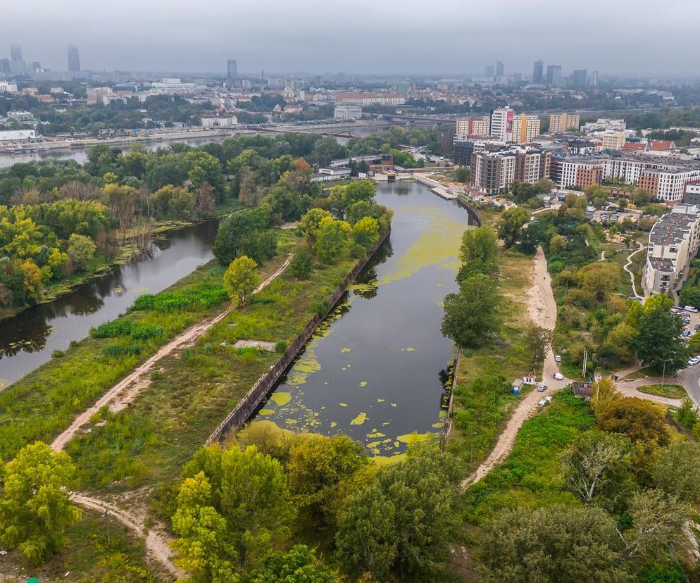 Port Praski - widok z drona, wrzesień 2024