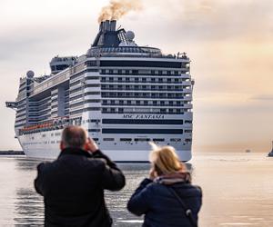 MSC Fantasia w Gdyni. To jeden z największych wycieczkowców na świecie!