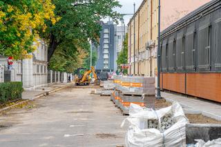 Remont ul. Skorupki w Łodzi