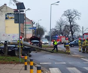 Poważny wypadek na Al. 11 Listopada w Gorzowie