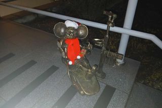 Figurki myszek wykonała Beata Zwolańska-Hołod