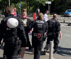 Polski kibic aresztowany przez niemiecką policję przed Polska - Francja. Taki był powód [WIDEO]