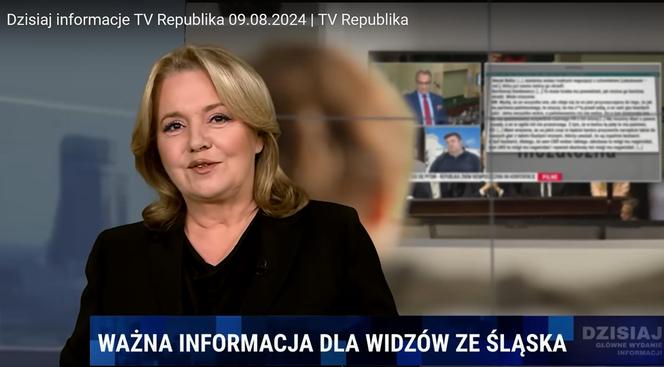 Danuta Holecka, "Dzisiaj", Telewizja Republika