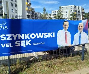 Banery wyborcze w Poznaniu