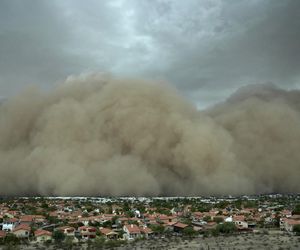 Burza piaskowa w USA w Phoenix