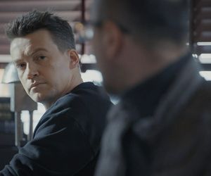 M jak miłość, odcinek 1856: Jakub Karski (Krzysztof Kwiatkowski), klient (Michał Żerucha)