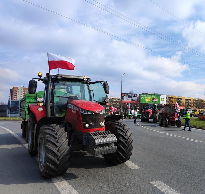 Protest rolników w Radomiu 20 marca