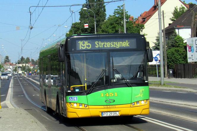Autobusy w Poznaniu pojadą inaczej