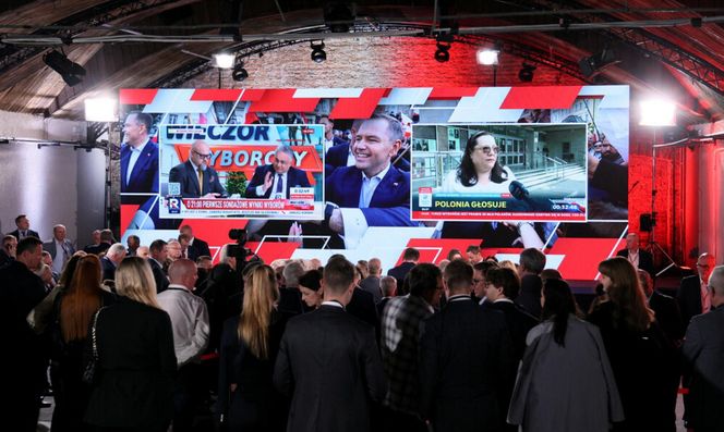 Sztab wyborczy Karola Nawrockiego w Warszawie