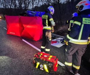 Tragiczny wypadek na DK 10 w Przyłubiu! Zginęła jedna osoba