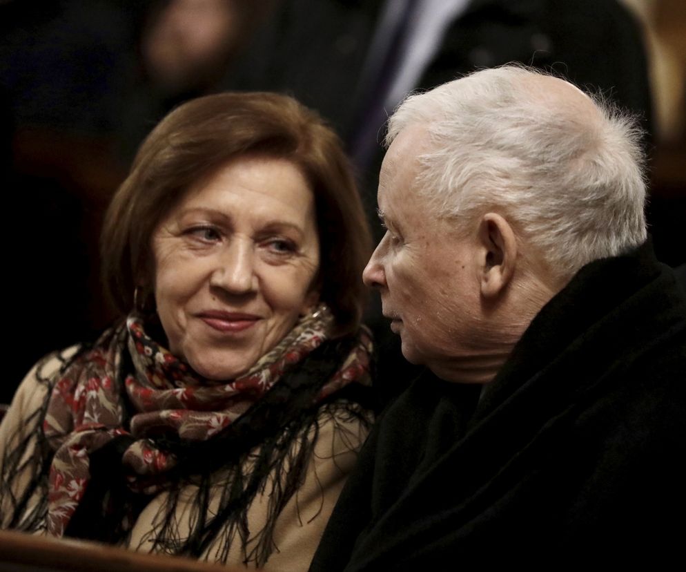 Barbara Skrzypek, Jarosław Kaczyński. 2023r.