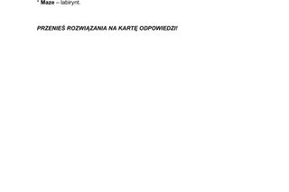 Matura próbna z angielskiego 2024