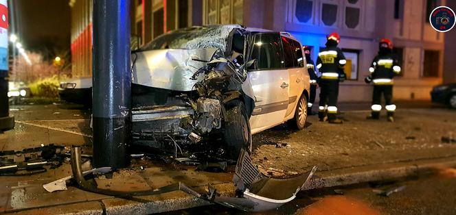 Wielka kraksa w centrum Warszawy