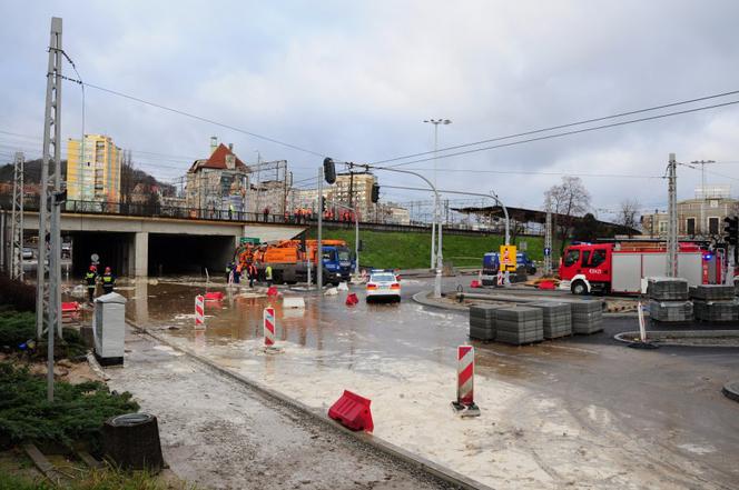 Awaria wodociągu w Gdyni