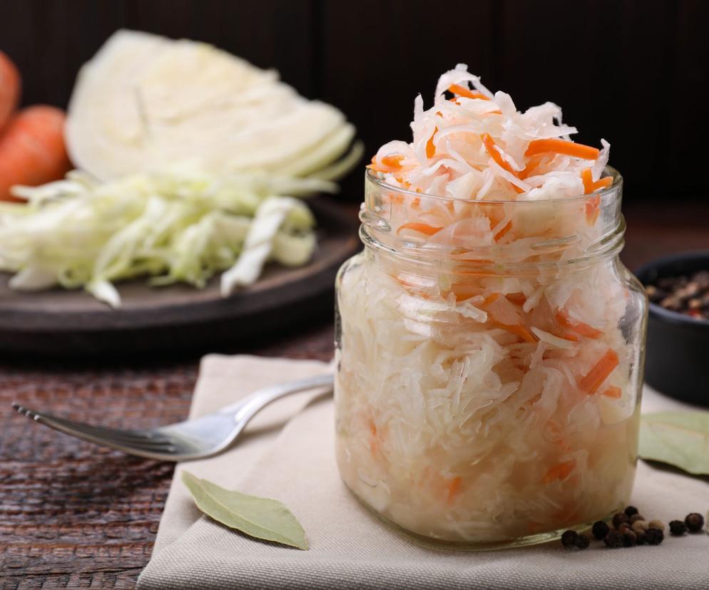 Kapusta kiszona w solance