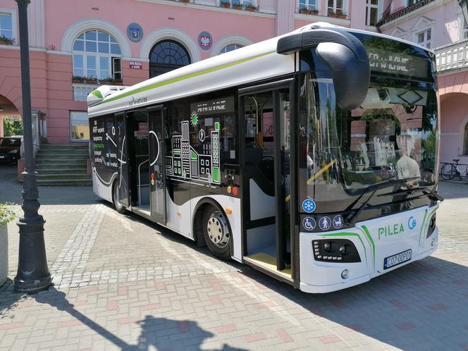 Test autobusu elektrycznego PILEA w Iławie