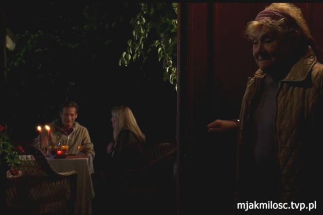 M jak miłość. Agata (Katarzyna Kwiatkowska), Maciek (Marcin Janos Krawczyk), Barbara (Teresa Lipowska)